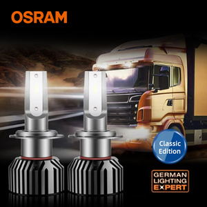 Phare <span class=keywords><strong>de</strong></span> <span class=keywords><strong>camion</strong></span> Osram LED HL Classic Edition blanc chaud H1 H4 H7 24V 28W 28/28W 5700K 2200lm éclairage automobile pour camions - Product Image 5