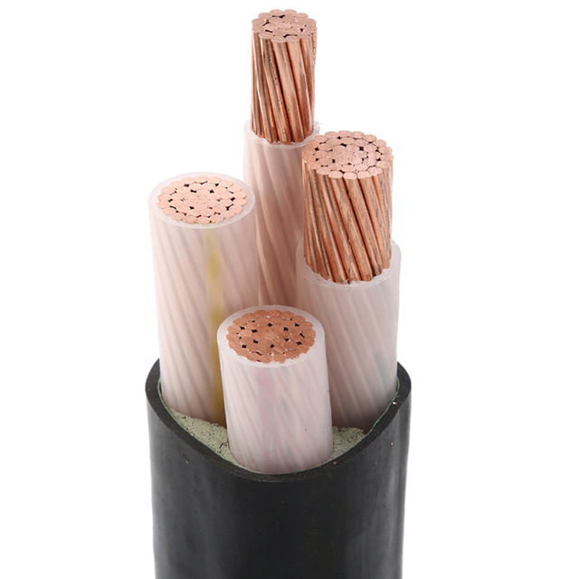 Pvc Nyy 4X25mm2 Wire Copper Electrical Supply Control  Underground Xlpe Insulated Power Cable