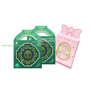 Cajas de Regalo Colgantes con Ventana Transparente Personalizadas, con Tarjeta Trasera para Souvenirs, Impresión de Logotipo, Lotes Pequeños - Product Image 1