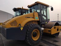 Compacteur vibrant à tambour unique haute stabilité 16 tonnes XS163J pour chantier de construction