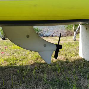 Planche à pagaies <span class=keywords><strong>gonflable</strong></span> QIQU Stable en PVC avec guidon, idéale pour les débutants, pliable et légère - Product Image 3