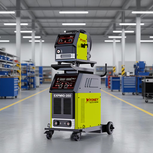 Saldatrice MIG raffreddata ad acqua 350A, in offerta, multivoltaggio 220/380/400 V, per saldatura MIG/<span class=keywords><strong>MAG</strong></span> con protezione a gas CO2 e gougatura, capacità filo 20 KG - Product Image 4