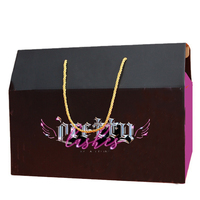 Boîtes de perruque de cheveux d'expédition de luxe boîte d'emballage de faisceau d'extension de cheveux boîtes de perruque personnalisées avec logo