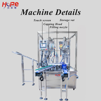 Machine de bouchage automatique haute précision en acier inoxydable 304 pour boissons, shampoings, gels, miel, huiles et liquides en plastique
