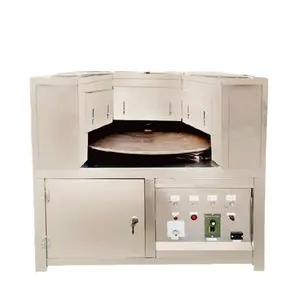 Haute Performance Automatique Chauffage Au Gaz Pita Pain Faisant La Machine/Cuit Blé Gâteau Tourner Four De Cuisson