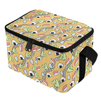 Faible quantité minimale de commande écologique étanche pique-nique Bagaloha saumon Sushi Palaka impression personnalisé Camping isolé petite glacière pour l'extérieur