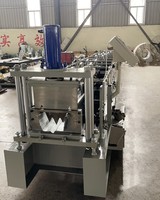 Machine de formage de gouttières sans soudure pour coudes de descente d'évier en métal, pour système de drainage en acier PPGI avec engrenage et roulement