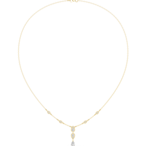 Collar de Lujo con Diseño de Diamante en Forma de Pera y Lágrima, Tipo Y, para Mujer, Joyería Fina para Compromiso y Boda, Disponible para la Venta - Product Image 2