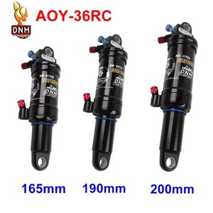 <span class=keywords><strong>Amortisseur</strong></span> <span class=keywords><strong>arrière</strong></span> verrouillable à commande manuelle DNM AOY-36RC Soft Tail 160/190/200mm pour vélo, frein à disque, noir, durable - Product Image 2
