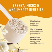 Commerces extérieurs transfrontaliers : Poudre pour milkshake saveur crème vanille PROTEIN SMOOTHIE, sachet 500g, conservation à température ambiante