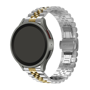 20mm bracelets de montre en acier inoxydable universel pour Samsung <span class=keywords><strong>Galaxy</strong></span> Watch5 Pro <span class=keywords><strong>Watch4</strong></span> <span class=keywords><strong>Classic</strong></span> 40mm 44mm 45mm <span class=keywords><strong>46mm</strong></span> - Product Image 1