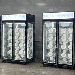 Réfrigérateur vertical pour fleurs Apex Chiller, vitrine réfrigérée, congélateur en <span class=keywords><strong>verre</strong></span>, présentoir froid - Product Image 6