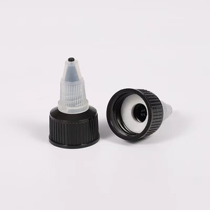 <span class=keywords><strong>Bouchon</strong></span> de buse torsadé noir 20mm 24mm 28mm bouteille 20-410 24-410 28-410 capuchon de bec de traitement de finition de cou - Product Image 6