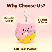 Gantungan Tas Mini Boneka Lucu, Aksesoris Tas Kawaii untuk Tas Tangan, Dompet, Ransel, Kunci Mobil, Hadiah