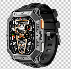 Reloj Inteligente Deportivo DF X1PRO Resistente al Agua para Hombre, Reloj Robusto con Monitoreo de Salud, Batería de Larga Duración, Reloj de Fitness con Llamadas Bluetooth - Product Image 3