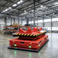 Robot AGV à palettes de 1 tonne avec batterie au lithium et navigation laser SLAM pour la manutention des matériaux en entrepôt