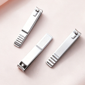 ที่ตัดเล็บแบบ unisex สำหรับคนเดียวใช้ได้ ที่ตัดเล็บสแตนเลสแบบแบนและแบบเฉียง มีจำหน่ายสำหรับพ่อค้าแม่ค้าข้างทางและซูเปอร์มาร์เก็ต - Product Image 3