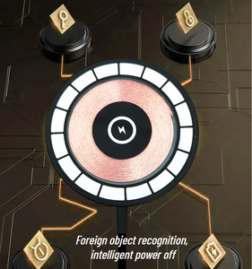 Универсальная прозрачная Магнитная Беспроводная зарядка, 15 Вт - Product Image 5