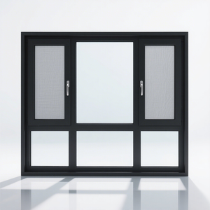 Tùy chỉnh chống trộm bằng chứng đôi Tempered Glass nhiệt phá vỡ nhôm cửa sổ và cửa ra vào - Product Image 1