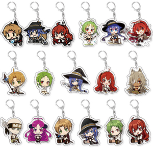 Lindo Llavero de Acrílico de Mushoku Tensei: Reencarnación del Desempleado, Encantador Colgante para Bolsa, Regalo Divertido, Llavero Creativo para Amigos - Product Image 1