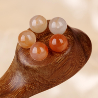 Bâton de massage oculaire personnalisé avec logo, outil Gua Sha facial pour les cernes, les poches sous les yeux, l'élimination des rides, le lifting du visage, masseur d'acupression