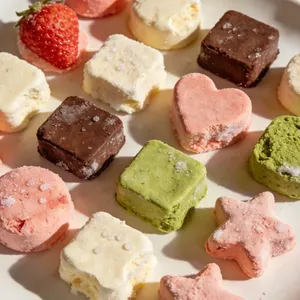 ไอศกรีมฟรีซดรายแสนอร่อย-รสชาติธรรมชาติ ไม่มีสารปรุงแต่ง |   เหมาะสำหรับเด็กและช่างทำขนม |   บรรจุภัณฑ์ OEM แบบขายส่ง - Product Image 6