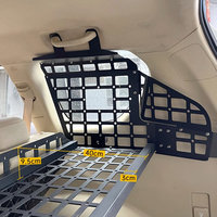 Porte-bagages arrière Accessoires pour Land Cruiser LC150 Prado Coffre de rangement Fenêtre latérale Coffre Cadre horizontal