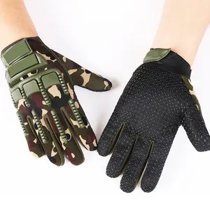 YAKEDA Outdoor Motorcycle Gloves Guantes Combat Training Taktikal Protective Safty Full Fingers Tactical Accessories Gloves