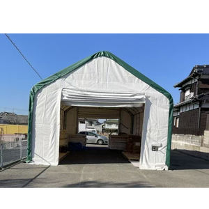 Tente de stockage grande taille pour atelier et entrepôt, structure en acier, double treillis - Product Image 1