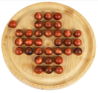 Jeu de société en bois massif avec marbre, grand format, gravure de logo couleur, plateau épais, thème ange moderne, artisanat en bois