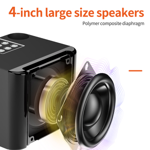 Depusheng ys208 karaoke Microphone Di động không dây Bluetooth Loa hệ thống âm thanh bên nhà hoạt động ngoài trời - Product Image 5