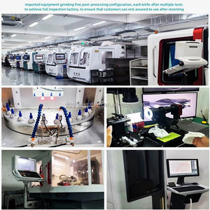 <span class=keywords><strong>Fraise</strong></span> en carbure à 2 cannelures, à revêtement nano bleu, tige <span class=keywords><strong>de</strong></span> 10mm, mèches <span class=keywords><strong>de</strong></span> toupie CNC personnalisables OEM 3.175/4/5/6/8/10/12mm, fraisage en aluminium - Product Image 4