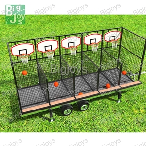 Atracciones <span class=keywords><strong>de</strong></span> Feria al Aire Libre: Canasta <span class=keywords><strong>de</strong></span> Baloncesto con <span class=keywords><strong>Remolque</strong></span> <span class=keywords><strong>para</strong></span> Niños y Adultos en Oferta - Product Image 4