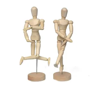泰来艺术家绘画模型人体模型拼接娃娃用于艺术绘画人体形象迷你木人体模型素描