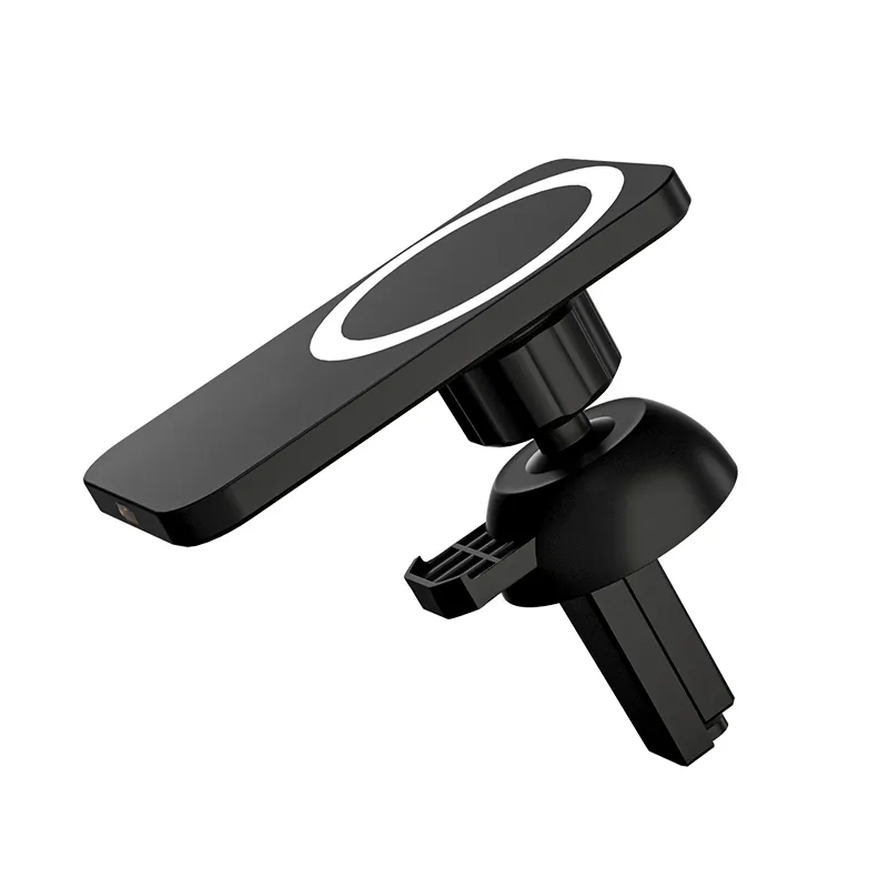 New Arrival 15W fast Air Vent magnetic cell phone holder with charger for mobile phone