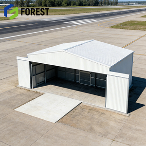 Solución Llave en Mano de Alta Resistencia: Hangar para Aviones de Estructura de Acero Prediseñada y Aislada para Construcción de Aeropuertos, Listo para Enviar - Product Image 1