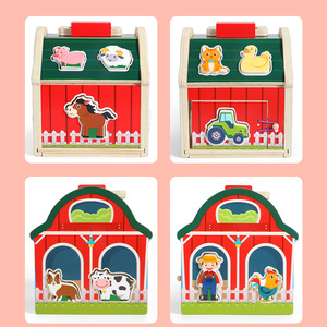 Giocattoli Educativi Multifunzionali per Bambini con Grafiche di Animali per l'Apprendimento Cognitivo e l'Ordinamento - Product Image 4
