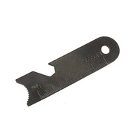 Grattoir allume-feu d'extérieur petit outil multifonction pour ouvre-bouteille de survie grattoir couteau d'incendie avec règle de carte