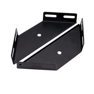 Shengyuan Iron Bed Corner Brace Large Black Furniture Support Bracket Durable Connectors Shelf Supports - Product Image 4