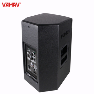 VAMAV Bocinas N12 haut-parleurs actifs à gamme complète sortie 400W système audio Speakon coque en bois 12 pouces son musique pour conférence - Product Image 3