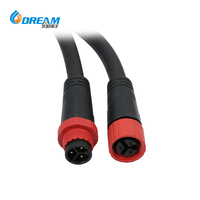 Pour UL Listed DREAM STRAT 18 AGW 10A connecteur de bougie de préchauffage câble d'extension d'alimentation pour LED élèvent la lumière