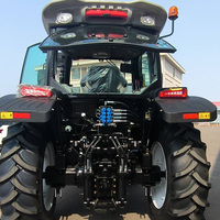 Certification CE, moteur YTO 4x4, tracteurs agricoles compacts à roues de haute qualité, 100 CV, 110 CV, 120 CV, 130 CV, 140 CV, 150 CV