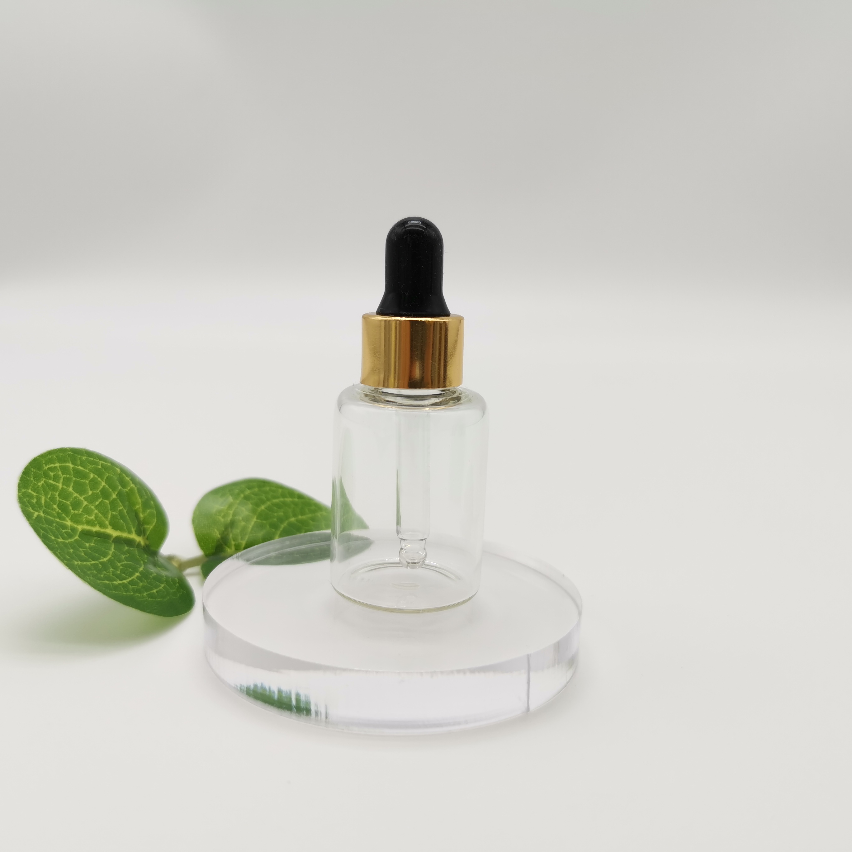 1ml 2ml 3ml Glass Lotion Bottles Cylinder Glass Serum Dropper Bottle