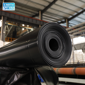 Géomembranes écologiques et durables Earth Shield 0,2-3 mm HDPE LDPE LLDPE pour l'aquaculture, les bassins piscicoles, les revêtements de <span class=keywords><strong>lacs</strong></span> artificiels - Product Image 1