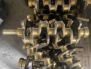 เพลาข้อเหวี่ยงเหล็กหลอมขึ้นรูป 4BC2 4BE1 สำหรับเครื่องยนต์ Isuzu 5-12310-161-0, อะไหล่ทดแทน DB33 - Product Image 4