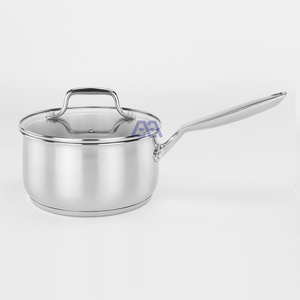 Juego de ollas y sartenes de acero inoxidable <span class=keywords><strong>AXA</strong></span>, cerámica antiadherente, 4 piezas, juego de utensilios de cocina de chef doméstico profesional sin PTFE/PFOA/PFAS - Product Image 2