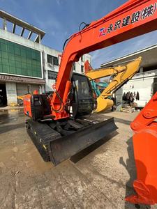 Miniexcavadora usada Hitachi Digger Machine zx70 zx60 zx55u Equipo de minería Excavadora hidráulica usada Hitachi para la venta - Product Image 3