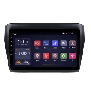 QLED Screen RDS 9 inch 4/8 cores Android 11 car dvd player radio video Stereo gps navi audio system For Suzuki Swift 2017-2019