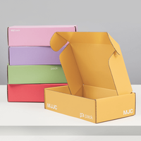 Benutzer definierte Logo Wellpappe verpackung Papier boxen Recycelte Pappe Mailer Versand Geschenk boxen für Schönheits produkte