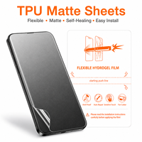Láminas Mate de TPU de 0.15mm/0.25mm/0.35mm, Película Antideslumbrante de 120*180mm para Máquina de Corte Inteligente, Protector de Pantalla Personalizado OEM/ODM